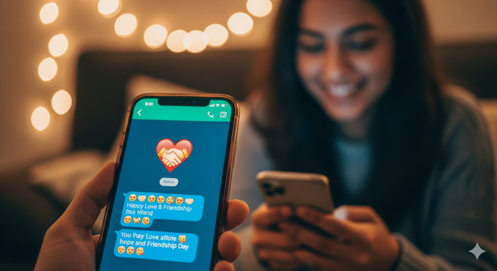 Frases cortas para felicitar por WhatsApp en Amor y Amistad